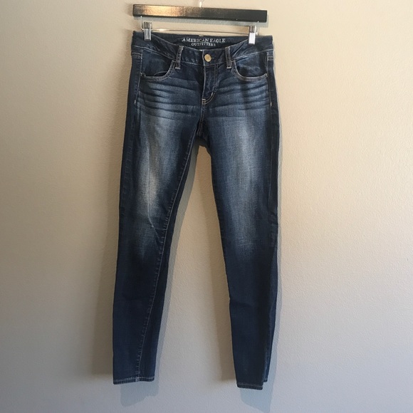 AE Super Stretch Jegging Dark Wash